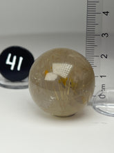 Load image into Gallery viewer, Golden Rutile Quartz (AKA Golden Angel Hair Quartz) Sphere
