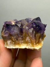 Load image into Gallery viewer, Premium Hematite-Phantom Deep Magenta Ametrine Cluster | Deccan Traps, India | Collector Mineral Specimen
