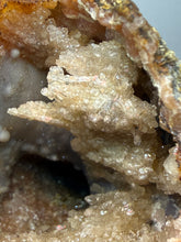 Load image into Gallery viewer, “Goblin Chalcedony” Pink &amp; Orange Druzy Botryoidal Stalactites — Tichka Massif, High Atlas, Morocco
