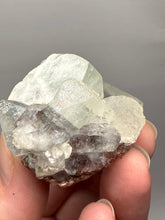 Load image into Gallery viewer, Lustrous Apophyllite over Red Heulandite (Zeolite Pocket) — Deccan Traps, Maharashtra, India
