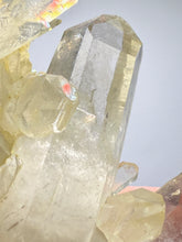 Load image into Gallery viewer, High Grade Golden Iron-Stained Himalayan Quartz Cluster | Rare Pakistan Mineral Specimen | Collector Display Crystal
