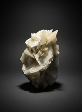 Load image into Gallery viewer, Silvery Bladed “Rose” Calcite Cluster – Yaogangxian Mine, Hunan, China
