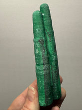 Load image into Gallery viewer, 4.9” High-Grade Malachite Stalactite “Cave” Formation | DR Congo | Mineral Collector Specimen | REPAIRED
