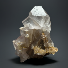 Load image into Gallery viewer, Isometric Fluorite &amp; Scalenohedral Calcite Specimen | Pakistan Mineral Collector Display Piece
