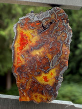 Load image into Gallery viewer, Moroccan Orange, Yellow, Red Agate Collected by Indigenous Nomads | Ancient Beauty from the Sahara
