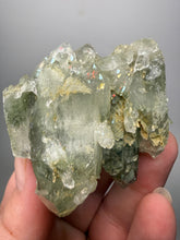 Load image into Gallery viewer, Chlorite-Included Quartz Cluster (Green Phantom Quartz) – Pakistan Mineral Specimen
