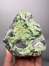 Load image into Gallery viewer, High-Grade Green Wavellite Collectors Specimen - Radiating Botryoidal Crystal Formation - Arkansas, USA
