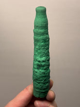 Load image into Gallery viewer, 5.3” High-Grade Malachite Stalactite Botryoidal “Cave” Formation | DR Congo | Mineral Collector Specimen
