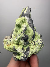 Load image into Gallery viewer, High-Grade Green Wavellite Collectors Specimen - Radiating Botryoidal Crystal Formation - Arkansas, USA
