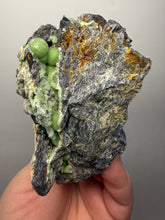 Load image into Gallery viewer, High-Grade Green Wavellite Collectors Specimen - Radiating Botryoidal Crystal Formation - Arkansas, USA
