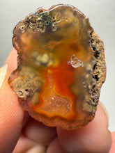 Load image into Gallery viewer, Polished Malawi Agate Half – High-Grade African Banded Agate Display Specimen
