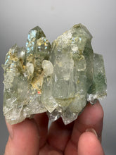 Load image into Gallery viewer, Chlorite-Included Quartz Cluster (Green Phantom Quartz) – Pakistan Mineral Specimen
