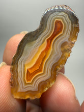 Load image into Gallery viewer, Polished Malawi Agate Half – High-Grade African Banded Agate Display Specimen
