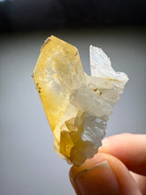 Load image into Gallery viewer, High Grade Golden Iron-Stained Himalayan Quartz Cluster | Rare Pakistan Mineral Specimen | Collector Display Crystal
