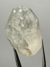 Load image into Gallery viewer, Mint Green Tourmaline on Double Terminated Clear Quartz Crystal | Pegmatite Mineral Specimen from Pakistan
