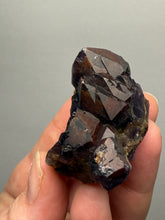 Load image into Gallery viewer, Premium Hematite-Phantom Deep Magenta Ametrine Cluster | Deccan Traps, India | Collector Mineral Specimen
