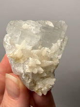 Load image into Gallery viewer, Isometric Fluorite &amp; Scalenohedral Calcite Specimen | Pakistan Mineral Collector Display Piece
