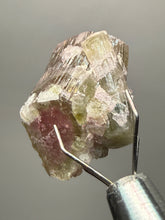 Load image into Gallery viewer, Raw Bi-Color Tourmaline Crystal Specimen | Ocean View Mine, Pala, California, USA
