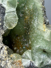 Load image into Gallery viewer, High-Grade Green Wavellite Collectors Specimen - Radiating Botryoidal Crystal Formation - Arkansas, USA
