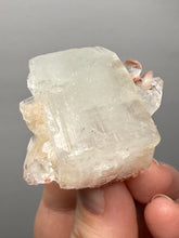 Load image into Gallery viewer, Lustrous Apophyllite over Red Heulandite (Zeolite Pocket) — Deccan Traps, Maharashtra, India
