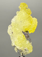 Load image into Gallery viewer, Vibrant Yellow Brucite Thumbnail Mineral Specimen | Collector Crystal from Killa Saifullah District in Balochistan Province, Pakistan

