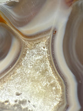 Load image into Gallery viewer, Polished Malawi Agate Half – High-Grade African Banded Agate Display Specimen
