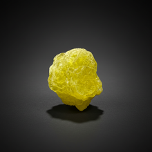 Load image into Gallery viewer, Vibrant Yellow Brucite Thumbnail Mineral Specimen | Collector Crystal from Killa Saifullah District in Balochistan Province, Pakistan
