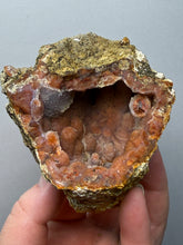 Load image into Gallery viewer, “Goblin Chalcedony” Pink &amp; Orange Druzy Botryoidal Stalactites — Tichka Massif, High Atlas, Morocco

