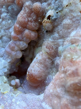 Load image into Gallery viewer, “Goblin Chalcedony” Pink &amp; Orange Druzy Botryoidal Stalactites— Tichka Massif, High Atlas, Morocco
