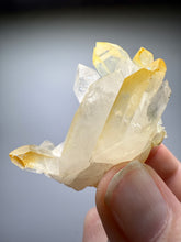 Load image into Gallery viewer, High Grade Golden Iron-Stained Himalayan Quartz Cluster | Rare Pakistan Mineral Specimen | Collector Display Crystal
