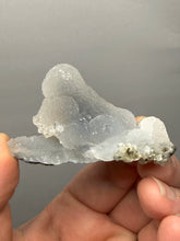 Load image into Gallery viewer, Druzy Chalcedony Stalactites with Druzy Clear Apophyllite | Maharashtra, India
