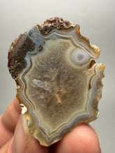 Load image into Gallery viewer, Polished Malawi Agate Half – High-Grade African Banded Agate Display Specimen
