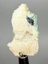 Load image into Gallery viewer, Blue Indicolite &amp; Mint Green Tourmaline on Matrix – Pegmatite Mineral Specimen from Pakistan
