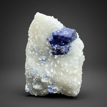 Load image into Gallery viewer, Afghan Lazurite Specimen | Deep Blue Lapis-Grade Crystal on Matrix | Collector Display Mineral
