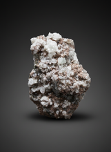Load image into Gallery viewer, Druzy Green Apophyllite with Druzy Red &amp; Green Heulandite – Deccan Traps, Maharashtra, India
