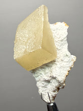 Load image into Gallery viewer, Rare Druzy Golden “Diamond” Calcite on Zeolite Matrix — Maharashtra, India | Collector Cabinet Specimen
