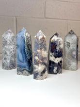 Load image into Gallery viewer, Flower Agate Obelisk Tower from China High Grade
