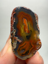 Load image into Gallery viewer, Polished Malawi Agate Half – African Banded Agate Display Specimen
