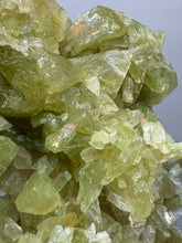 Load image into Gallery viewer, High-Grade Green Heulandite on Peach Stilbite Crystal Cluster | Deccan Traps, Maharashtra, India | Collector Mineral Specimen
