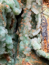 Load image into Gallery viewer, 8” Druzy Mint Green Smithsonite Cluster — Indonesia | Collector Mineral Specimen
