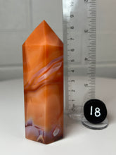 Load image into Gallery viewer, Carnelian (Red and Orange) Obelisk Tower
