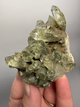 Load image into Gallery viewer, Chlorite-Included Quartz Cluster (Green Phantom Quartz) | Pakistan Mineral Specimen
