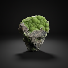 Load image into Gallery viewer, High-Grade Green Wavellite Collectors Specimen - Radiating Botryoidal Crystal Formation - Arkansas, USA
