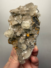 Load image into Gallery viewer, Silvery Bladed “Rose” Calcite Cluster – Yaogangxian Mine, Hunan, China
