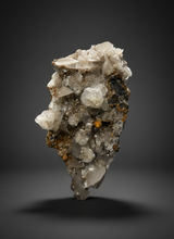 Load image into Gallery viewer, Silvery Bladed “Rose” Calcite Cluster – Yaogangxian Mine, Hunan, China
