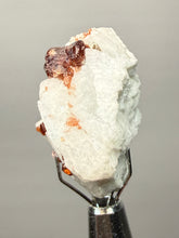 Load image into Gallery viewer, High-Grade Naturally Faceted Red Spessartine Garnet on Matrix — Skardu, Pakistan
