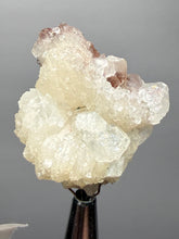 Load image into Gallery viewer, White Stilbite on Red Heulandite — Zeolite Cabinet Specimen | Maharashtra, India
