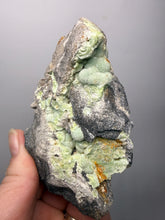 Load image into Gallery viewer, High-Grade Green Wavellite Collectors Specimen - Radiating Botryoidal Crystal Formation - Arkansas, USA
