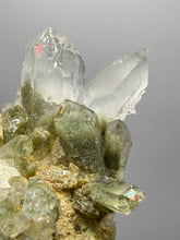 Load image into Gallery viewer, Chlorite-Included Quartz Cluster (Green Phantom Quartz) | Pakistan Mineral Specimen
