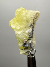 Load image into Gallery viewer, Vibrant Yellow Brucite Thumbnail Mineral Specimen | Collector Crystal from Killa Saifullah District in Balochistan Province, Pakistan
